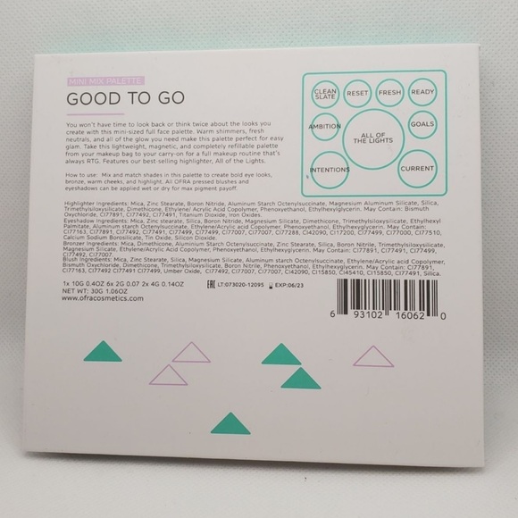 SOLD OFRA Good To Go Palette - Picture 2 of 3